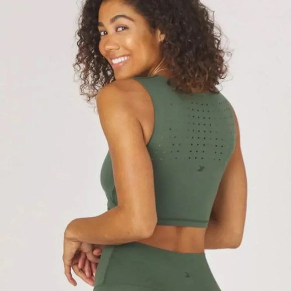 Glyder Mood Bra, Olive - Picture 7 of 9